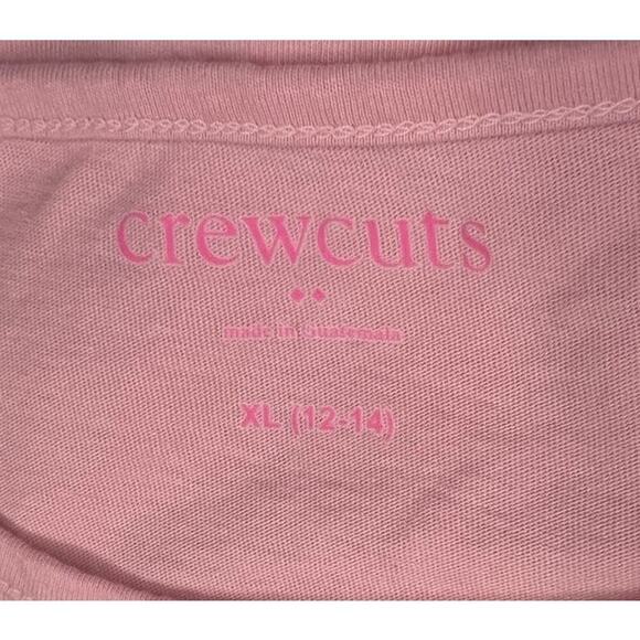 EUC Crewcuts Girl's Twist Shirt in Pink - Picture 3 of 3